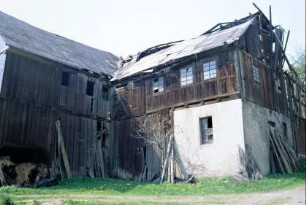 Wirtschaftsgebäude im Verfall, OT Meernach