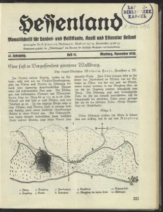 Heft 11, November 1930