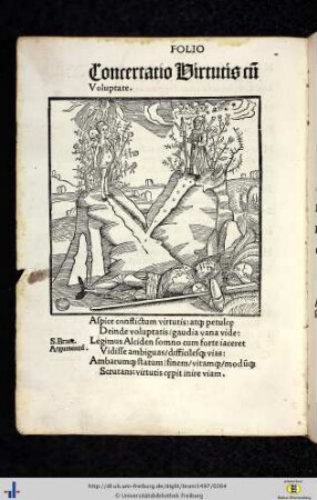CXI. Concertatio virtutis cum voluptate - Excusatio Iacobi Locher Philomusi.
