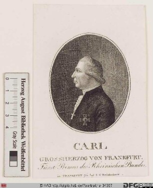 Bildnis Carl Theodor (Anton Maria) Frhr. von Dalberg