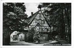 Karlsbad. Schützenmühle in Pirkenhammer (1899)