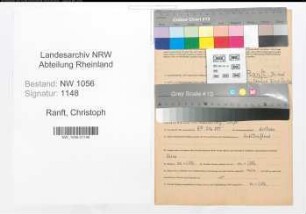 Entnazifizierung Christoph Ranft , geb. 16.09.1913 (Arzt)