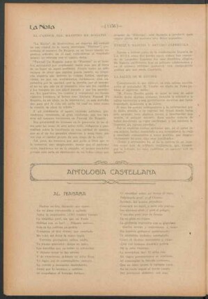Antología castellana : Al Niagara
