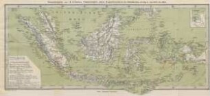 Übersichtskarte zu : H. O. Forbes Wanderungen eines Naturforschers im Ostindischen Archipel von 1878 bis 1883