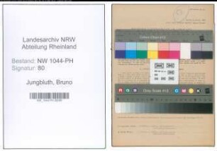 Entnazifizierung Bruno Jungbluth , geb. 26.04.1890 (Apotheker)