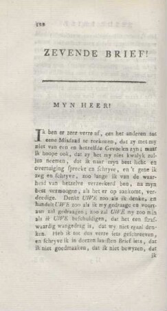 Zevende brief