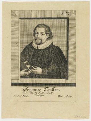 Bildnis des Johannes Triller