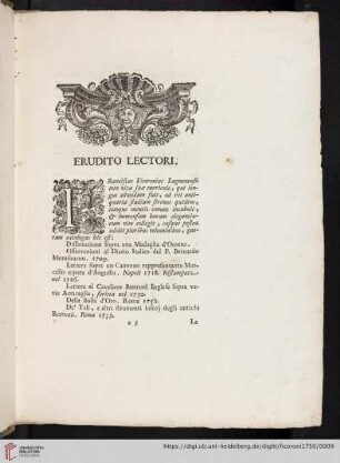 Erudito Lectori