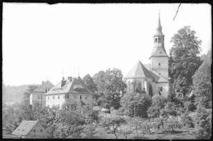 Liebstadt. Kirche und Schule