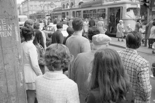 Verkehrsmittel Sraßenbahn in Karlsruhe