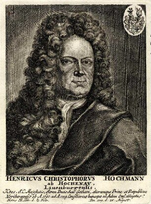 Bildnis von Heinrich Christoph Hochmann von Hohenau (16671-1719)
