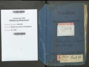 Maßnahmen im gewerblichen Interesse. Bd. 1