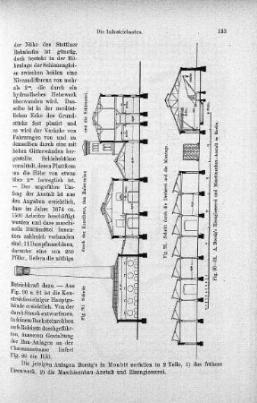 Fig. 90-91. A. Borsig's Eisengiesserei und Maschinenbau-Anstalt in Berlin