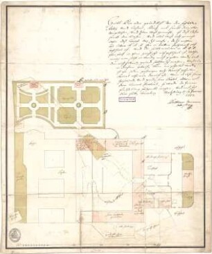 Neumann, Balthasar; Banz; Kloster Banz - Lageplan