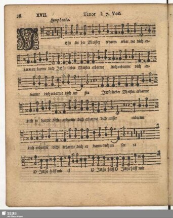 XVII. JEsu lieber Meister