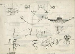 Rosenbauer, Gregor; Haushaltsgegenstände - Schalen (Ansicht, Grundriss, Detail)