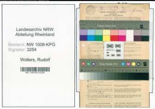 Entnazifizierung Rudolf Wolters , geb. 03.06.1907 (Postarbeiter)