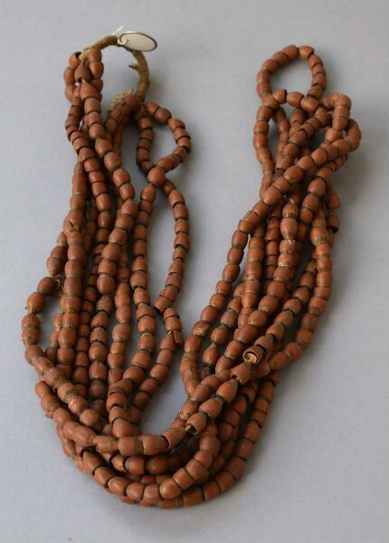 Necklace for women made from fruit shells