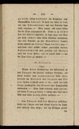 cc) Düngen.