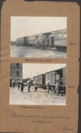 Abtransport von Verwundeten