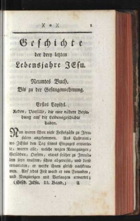 Neuntes Buch. Bis zu der Gefangennehmung