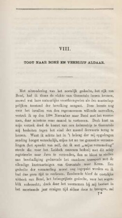 VIII. Togt naar Boné en verblijf aldaar