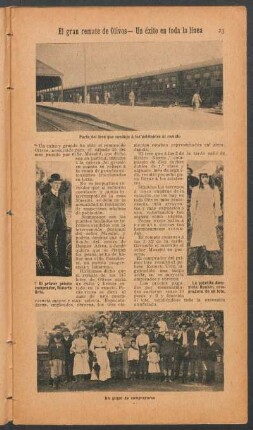 El gran remate de olivos - un éxito en toda la linea