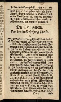 585-591, Die CVI. Tabelle