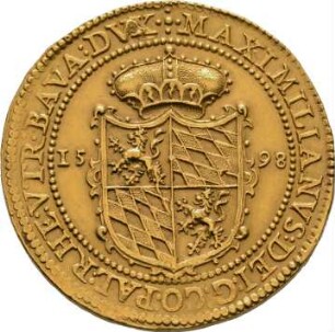 Münze, 8 Dukaten, 1598