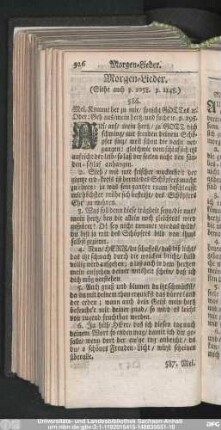 Morgen-Lieder.
