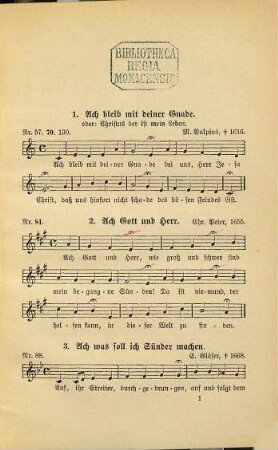 Entwurf eines Melodienbuches zu dem Evangelischen Militär-Gesang- und Gebetbuch