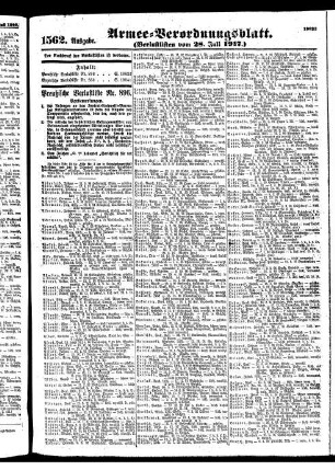 1562.Ausgabe. Samstag, 28. Juli 1917