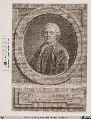 Bildnis Johann Justinus Gebauer