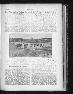 Denkmalpflege in Hessen