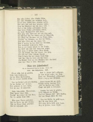 Max von Schenkendorf.