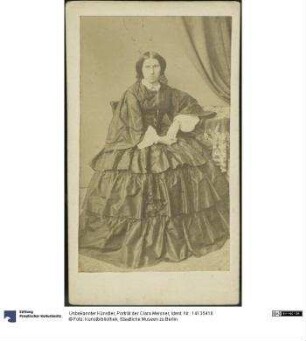 Porträt der Clara Meisner
