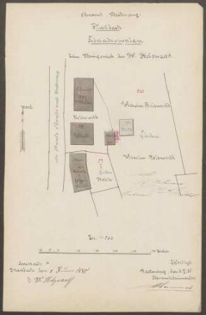 Holzwarth, Wilhelm, Landwirt Waschküchenanbau