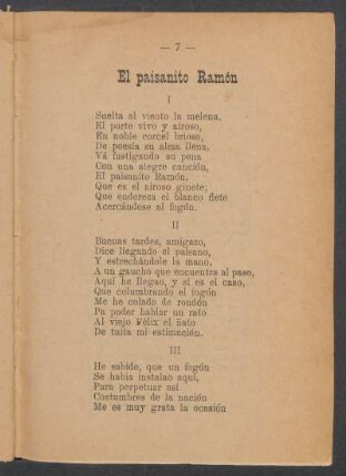 El paisanito Ramón