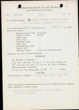 Hassemer, Eduard