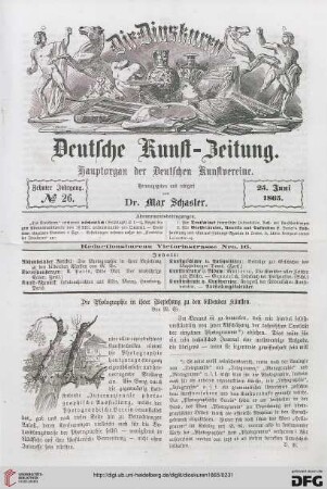 Nr. 26 (25. Juni 1865)