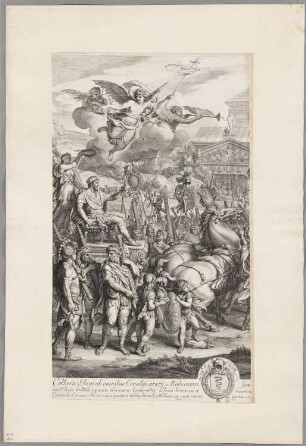 Triumph Konstantins (zweites von vier Blättern einer Komposition)