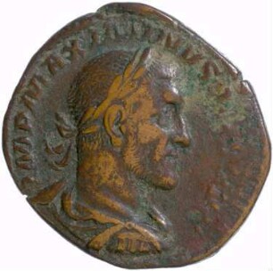 Münze, Sesterz, 235 - 236