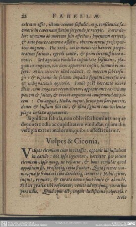 Vulpes & Ciconia
