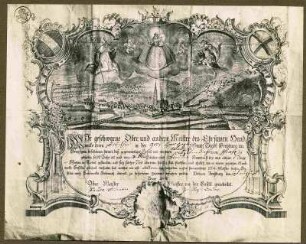 Geleitbrief des Drechslers Wilhelm Diehl, 1808