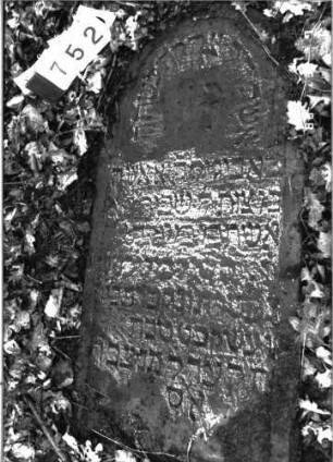 Grabstein 752