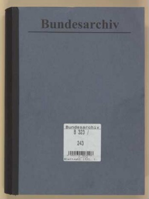 Ausgänge aus dem Central Collecting Point Wiesbaden: "Outshipments" Nr. 6-46
