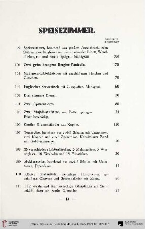 Speisezimmer (Nr. 99-233)