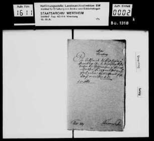 Beschwerde des Virneburger Landvogtes Johann Jäger über die Untertanen zu Virneburg wegen Verletzung seiner Personalfreiheit durch abverlangte Frondienste.
