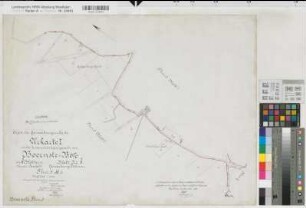 Dülmen (Dülmen), Zusammenlegung Börnste, Urkarte 1 Dülmen Flur 5,2