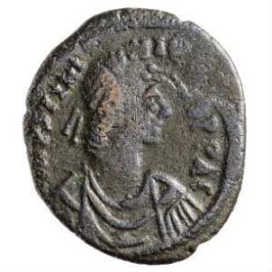 Münze, 10 Nummi, 547 - 552